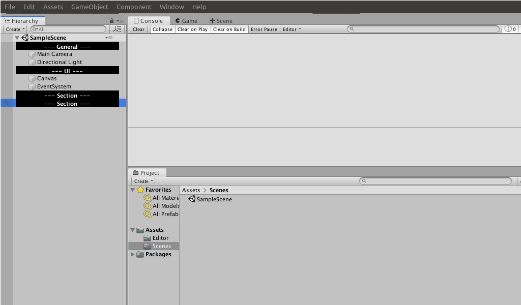 custom editor